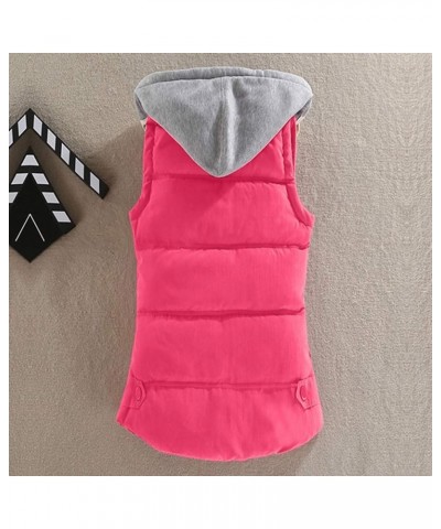 Women Vest Female Warm Sleeveless Jacket Cotton Solid Hooded Vest For Outerwear Sweatshirt Jacket No Hood Plus Size Jacket Ho...