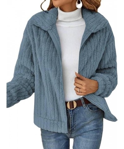 Autumn and Winter plush warm tup cardigan lapel short coat Apricot $13.56 Sweaters