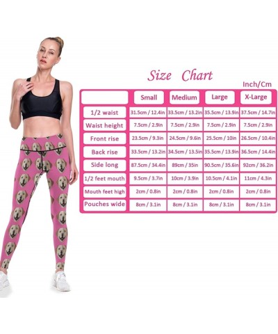 Personalized High Waist Yoga Pants Women Tummy Control Workout Leggings(XS-XL) Multi 11 $13.66 Activewear