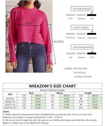 Womens 2023 Fall Sweaters Crewneck Long Batwing Sleeve Side Slit Lightweight Pullover Knit Sweater Tops Apricot $20.13 Sweaters