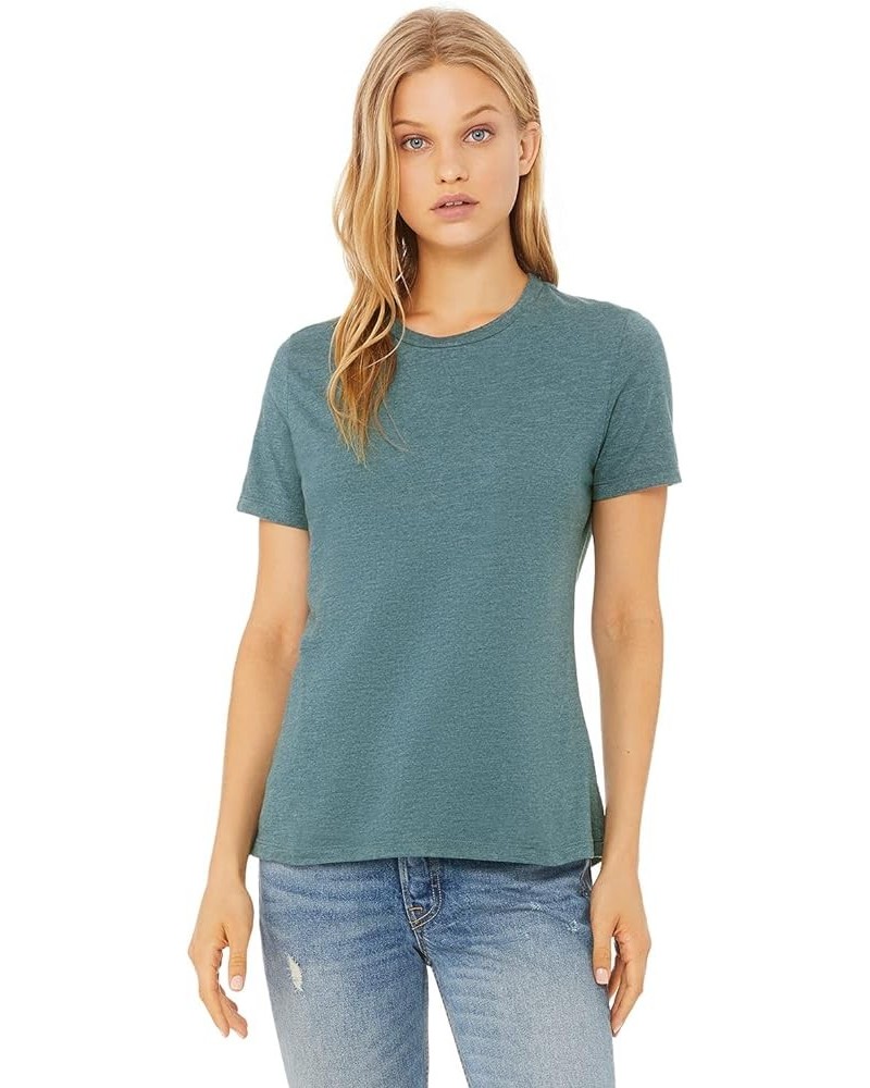 6400 - Relaxed Short Sleeve Jersey T-Shirt Heather Deep Teal $10.56 T-Shirts