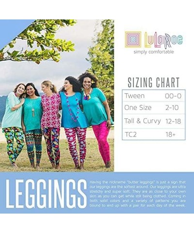 Tall Curvy TC Summer Fun French Fries Cupcakes Balloons Drinks Blue Green Yellow Coral a Buttery Soft Leggings fits Adult Wom...