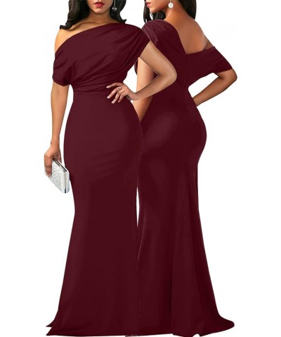 Women’s Bodycon Formal Maxi Dresses Elegant Sleeveles Evening Party Long Dress 523-1burgundy $26.21 Dresses