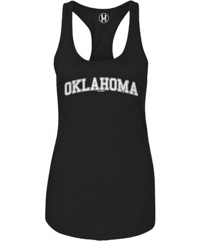 Oklahoma - State School University Sports Ladies Tank Top Black $9.85 Tanks