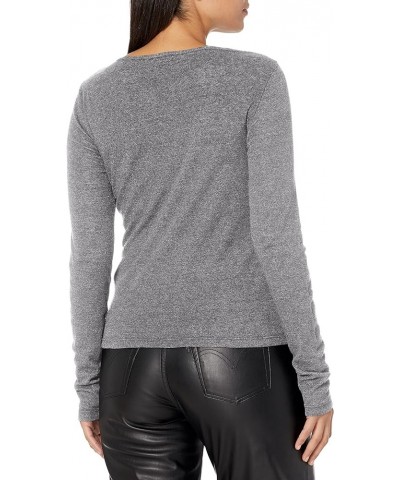 Women's Ht1082-asymmetric L/S Top Granite $35.91 T-Shirts