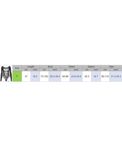 Rhinestone Cut Out Sexy Bodysuit Top for Women 2023 Fashion Slim Long Sleeve Mesh T-shirt One Piece Y2k Jumpsuit Blue $9.17 B...