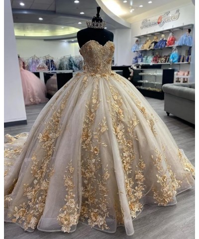 Strapless Quinceanera Dresses Ball Gown Puffy Sweet 16 Dresses for Teens Sweetheart Pegeant Gowns for Women CXL087 Voilet $69...