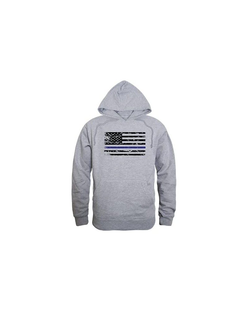 Graphic Pullover Sweatshirt Heather Gray ThinBlueLine $18.36 Hoodies & Sweatshirts