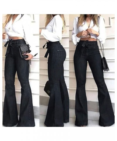 Y2k Pants Women Grunge Flare Jeans Aesthetic Low Rise Cargo Pants Harajuku Bell Bottom Leggings Vintage Trousers Mblack $11.1...