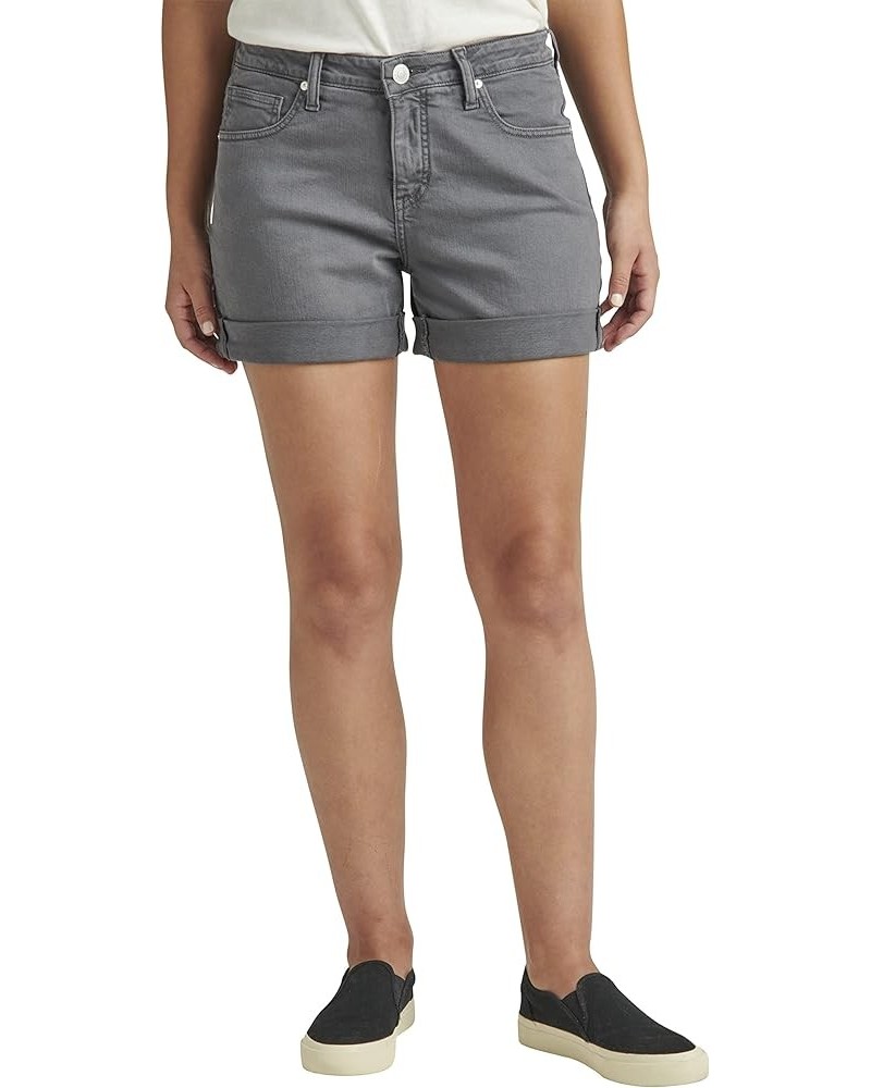 Women's Alex Mid Rise Boyfriend Short Slate $15.91 Shorts