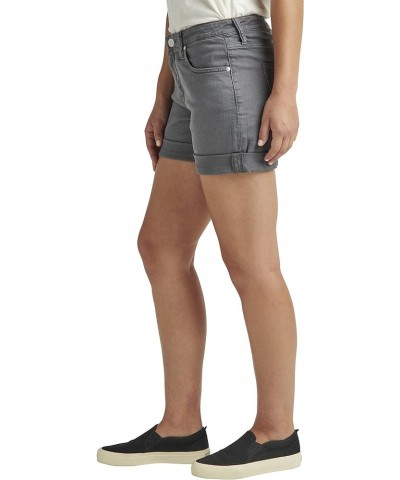 Women's Alex Mid Rise Boyfriend Short Slate $15.91 Shorts