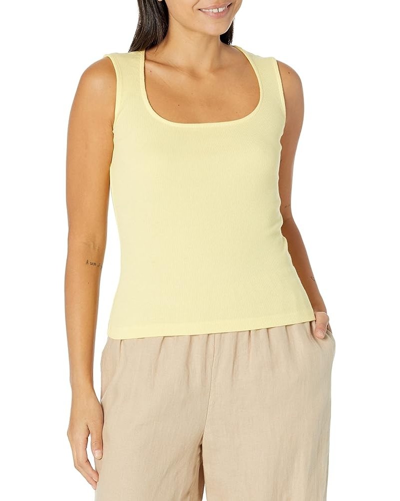 Women's Ht1250-90's Rib Tank Lemon $25.34 Others