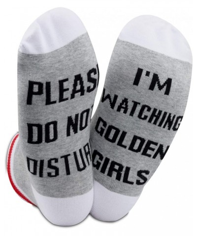 Funny Golden TV Show Inspired Socks Novelty Birthday Gift For Women Lady G Ankle $10.19 Activewear