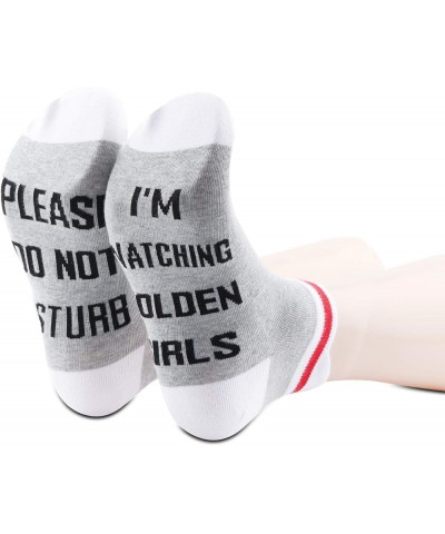 Funny Golden TV Show Inspired Socks Novelty Birthday Gift For Women Lady G Ankle $10.19 Activewear