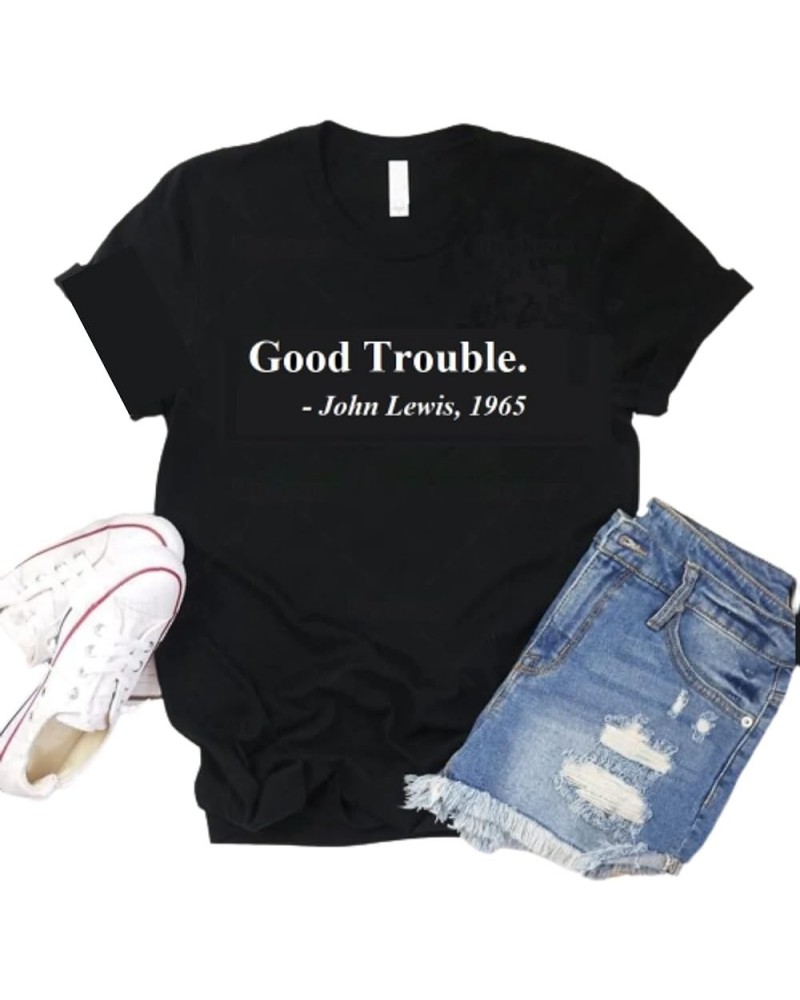 Men's T-Shirts Good Trouble $13.42 T-Shirts