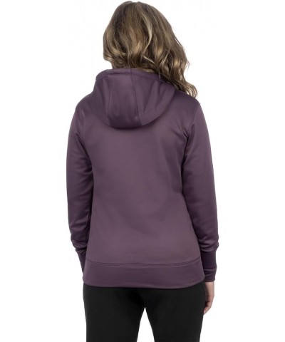 Womens Podium Tech Pullover Hoodie Zippered Pockets Muted Grape/Dusty Lilac Muted Grape $34.95 Jackets