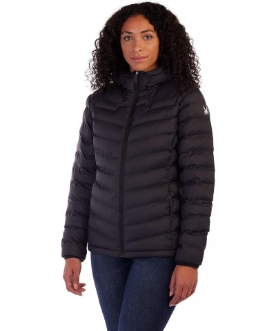 Women's Peak Hoodie Insulator Jacket, Black, Large $83.43 Jackets