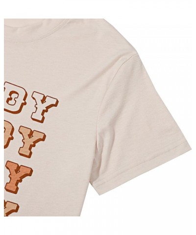 Howdy Cowgirl Shirt Women Western Southern Retro Shirt Cute Country Music Graphic Tees Summer Colorful Shirt Beige $13.19 T-S...