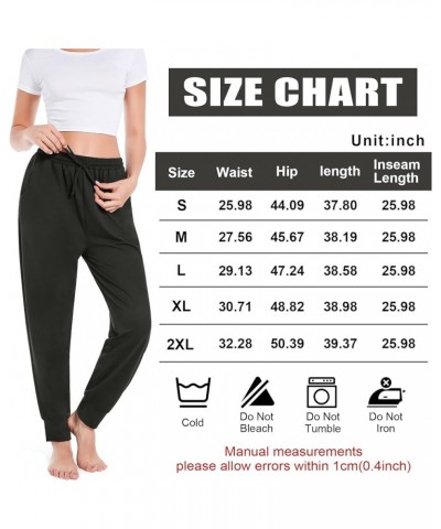 Womens Yoga Sweatpants Loose Lightweight Workout Joggers Pants Drawstring Comfy Casual Lounge Pants with Pockets Dark Gray $1...