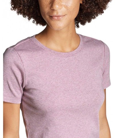 Women's Favorite Short-Sleeve Crewneck T-Shirt Plus Htr Indigo $12.96 T-Shirts