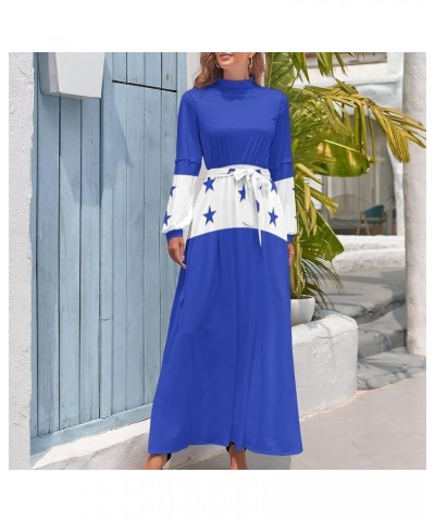 Long Dress Philippines Flag Women's Summer Casual Loose Dress Long Dress Short Sleeve for Girls Fashion Skirts XL Large Style...