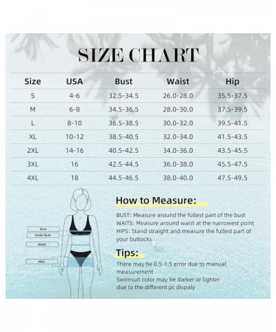 Womens 2024 Tankini Swimsuits Two Piece Bathing Suit for Women Tummy Control Bathing Suits Modlily Swimsuit Women C Black Whi...