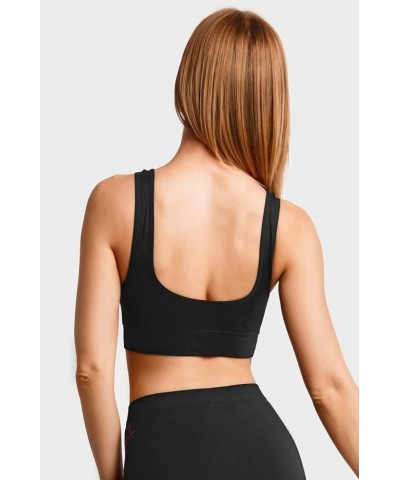 Women's 6pk Sports Bras Black (U Back) $13.74 Lingerie