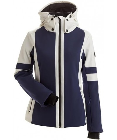 Gstaad Insulated Ski Jacket Womens Navy/White $207.54 Activewear