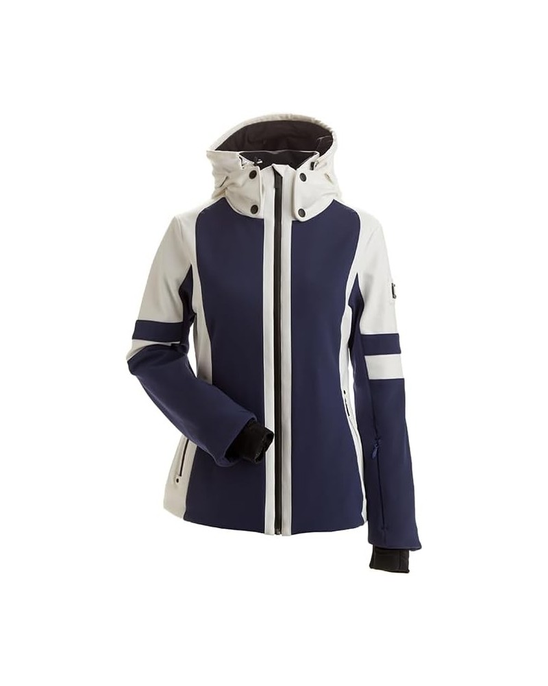 Gstaad Insulated Ski Jacket Womens Navy/White $207.54 Activewear