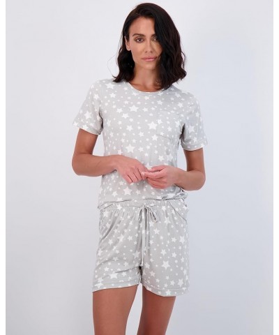 4 Piece: Women's Short Sleeve Top with Shorts Pajama Set – Ultra-Soft Lounge & Sleepwear (Available In Plus) Plus Size Set 5 ...