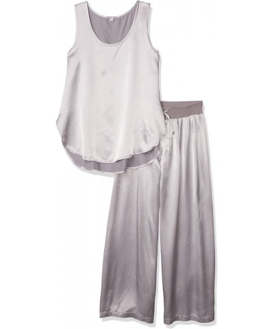 womens Jackie/Jolie CapriPajama Set Dark Silver $46.06 Sleep & Lounge