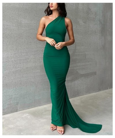 Women Backless Dress Bodycon Sexy Sleeveless Open Back Maxi Dress Elegant Party Cocktail Long Dress B-green $11.04 Dresses