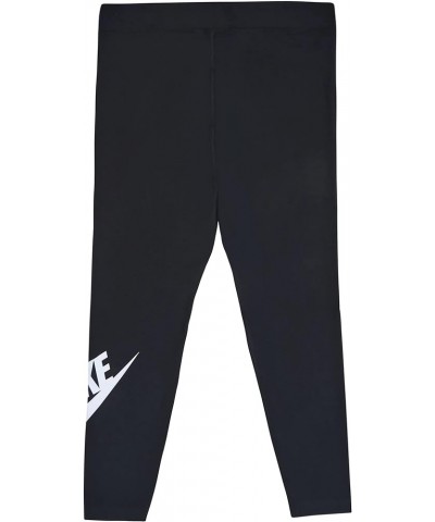 Sportswear Essential Women`s Plus Size High-Waisted Leggings Fitted Black $20.54 Activewear