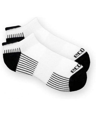 Viscose From Bamboo Women's Running & Sport Tab Socks Black / White $8.88 Activewear