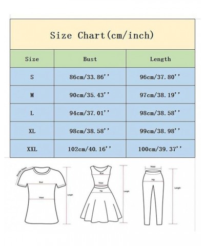 Summer Dresses for Women Loose Midi Sundress Casual Sleeveless O-Neck T-Shirts ​Dress Boho Print Beach Jumper Skirt Blue03 $4...