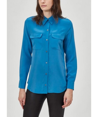 Women's Slim Signature Blouse Seaport $58.45 Blouses