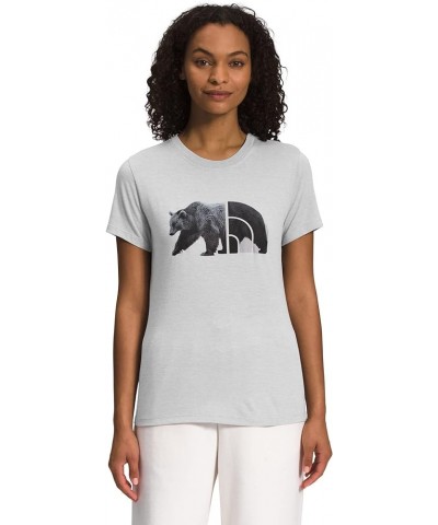 Women's Short Sleeve TNF Bear Tee Tnf Light Grey Heather $17.08 Activewear