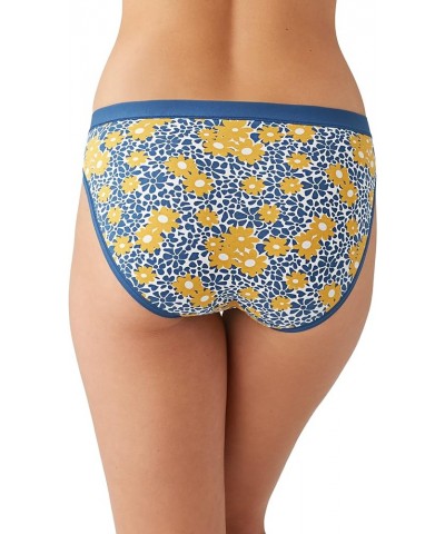 Women's Understated Cotton Bikini Panty Deco Floral $12.18 Lingerie