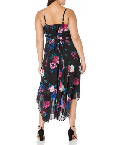 Women's Plus Size Maxi Maxine PRT Blk Bright Desire $10.13 Dresses