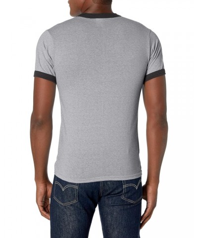 XX-Large Ringer Tee Shirt, Athletic Heather/Black $8.54 Activewear