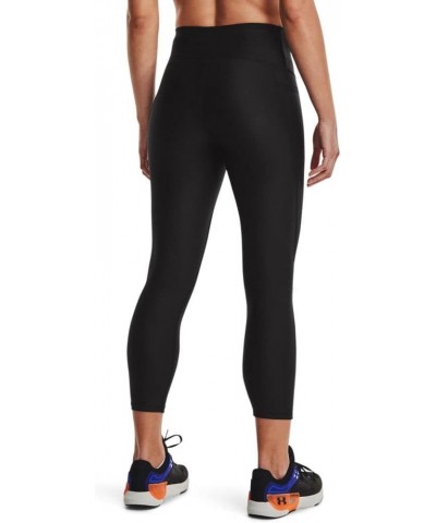 Women's HeatGear High No-Slip Waistband Ankle Leggings Black (001)/White $11.76 Activewear