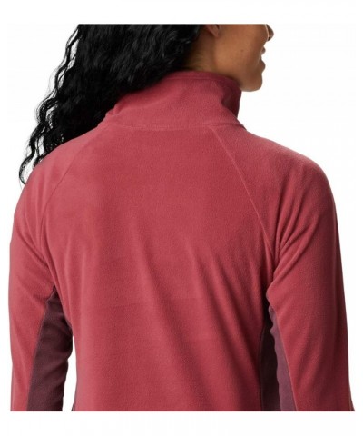 Women's Glacial Iv Half Zip Marsala Red/Malbec $24.42 Jackets