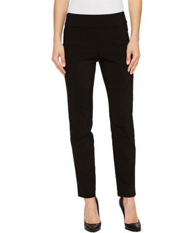 Women's Pull on Ankle Pants Black $56.23 Pants