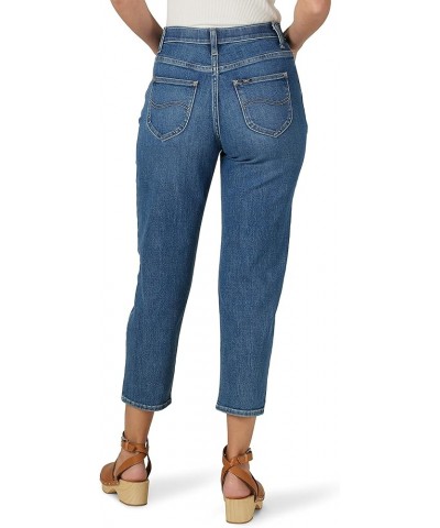 Women's Ultra Lux High-Rise Tapered Crop Jean Soar $15.08 Jeans