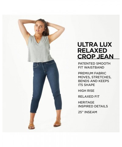 Women's Ultra Lux High-Rise Tapered Crop Jean Soar $15.08 Jeans