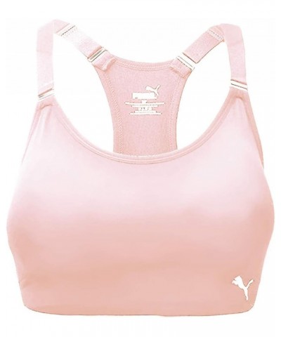 Women's Seamless Sports Bra with Removable Cups Light Pastel Pink/Grey $18.89 Lingerie