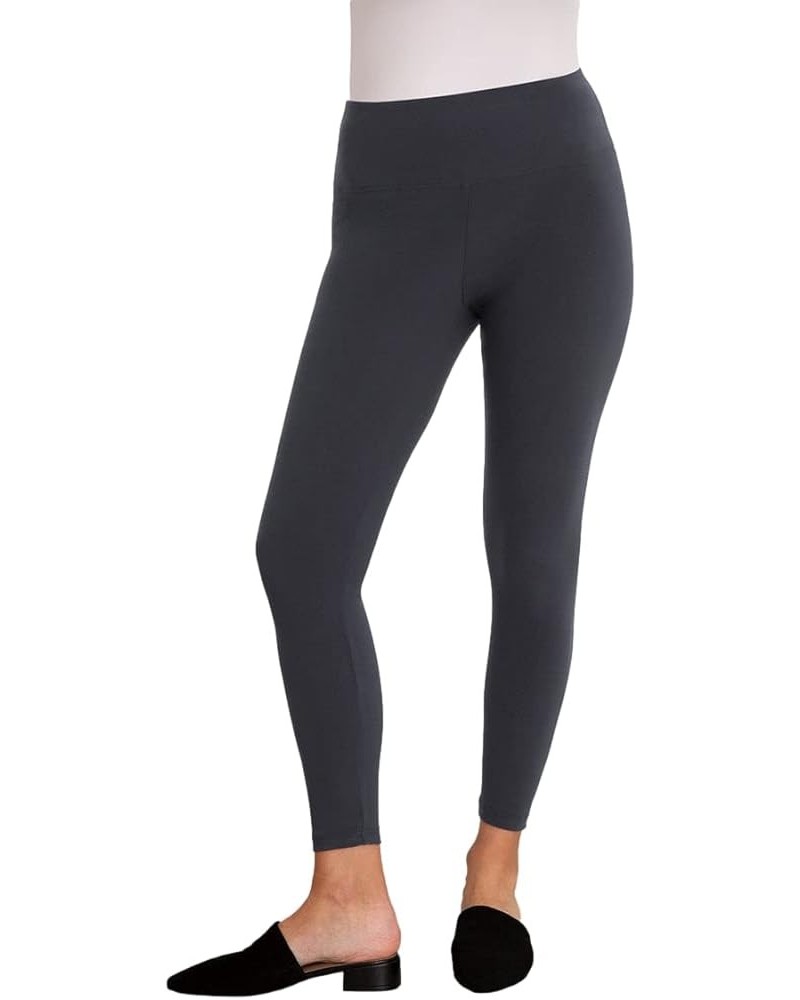 Symply Womens Nu Yoke Legging Style 27218 Graphite $39.16 Leggings