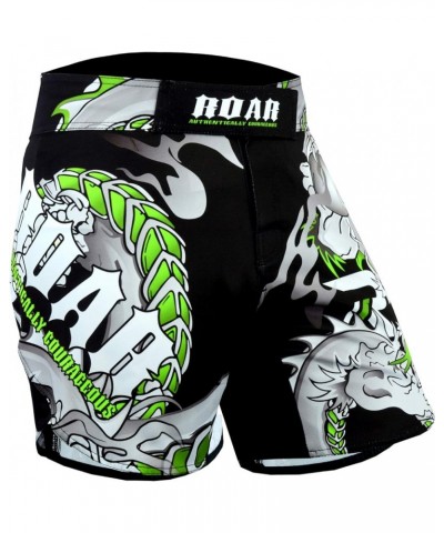 MMA Grappling Shorts Kickboxing Muay Thai Shorts BJJ Gym Training Running Athletic Shorts Darken Green $10.19 Activewear