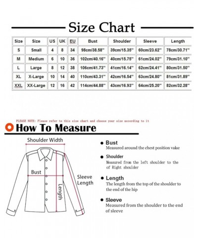 Women's Long Sleeve Lapel Blazer Fashion Print Work Office Jackets One Button Elegant Blazer Casual Outwear Blue $7.29 Suits