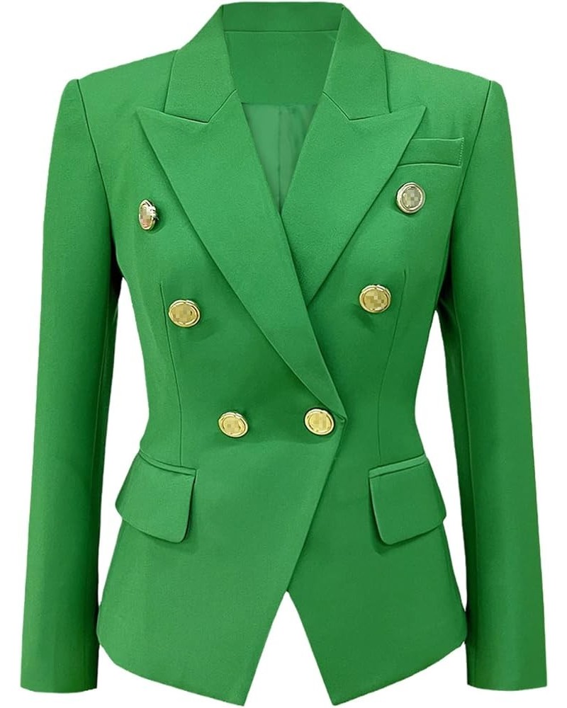 Spring Autumn Solid Color Blazer Women's Slim Fit Thin Suit Jackets En8 $40.88 Blazers